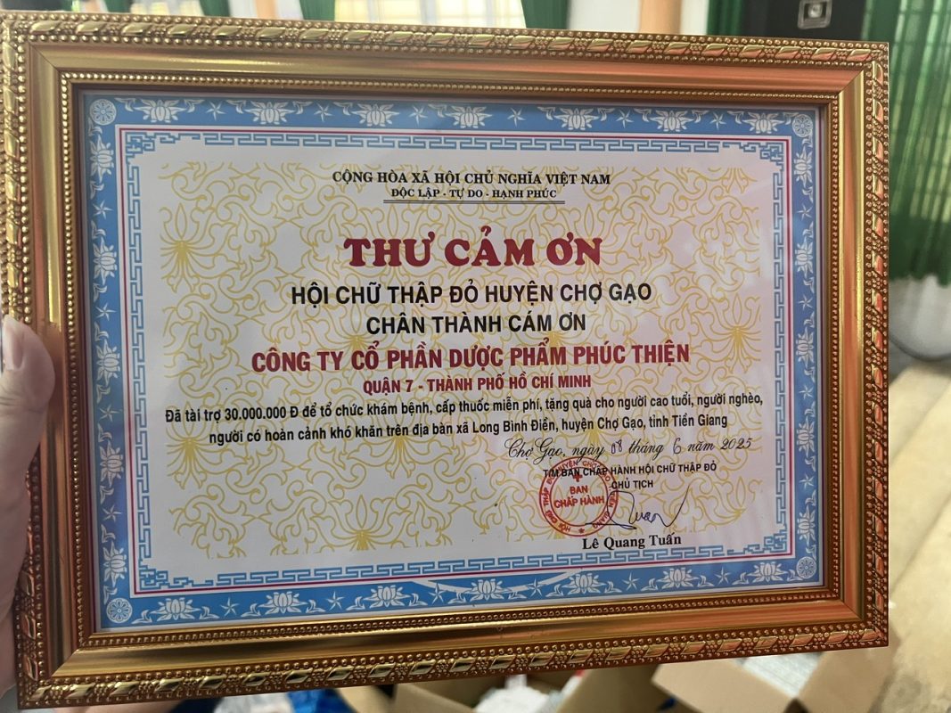 Phúc Thiện đồng hành cùng cộng đồng