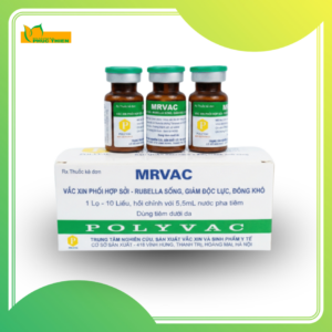 MRVAC QLVX-995-17 Vắc xin phối hợp sởi – rubella sống, giảm độc lực, đông khô