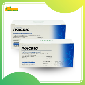 IVACRIG (Huyết thanh kháng dại tinh chế) (Phòng bệnh: phòng bệnh dại) 893410324025 (SĐK cũ: QLSP-0778-14)