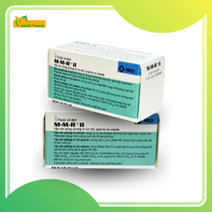 M-M-R® II - Vắc-xin phòng bệnh Sởi, Quai bị và Rubella