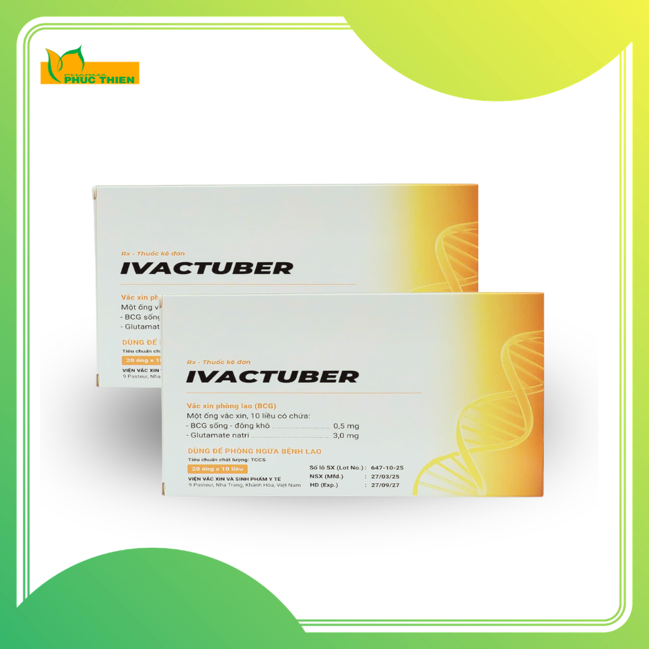 IVACTUBER - Vắc-xin phòng lao (BCG)