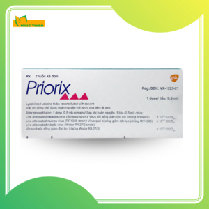 PRIORIX™ – Vắc-xin phòng bệnh sởi, quai bị và rubella