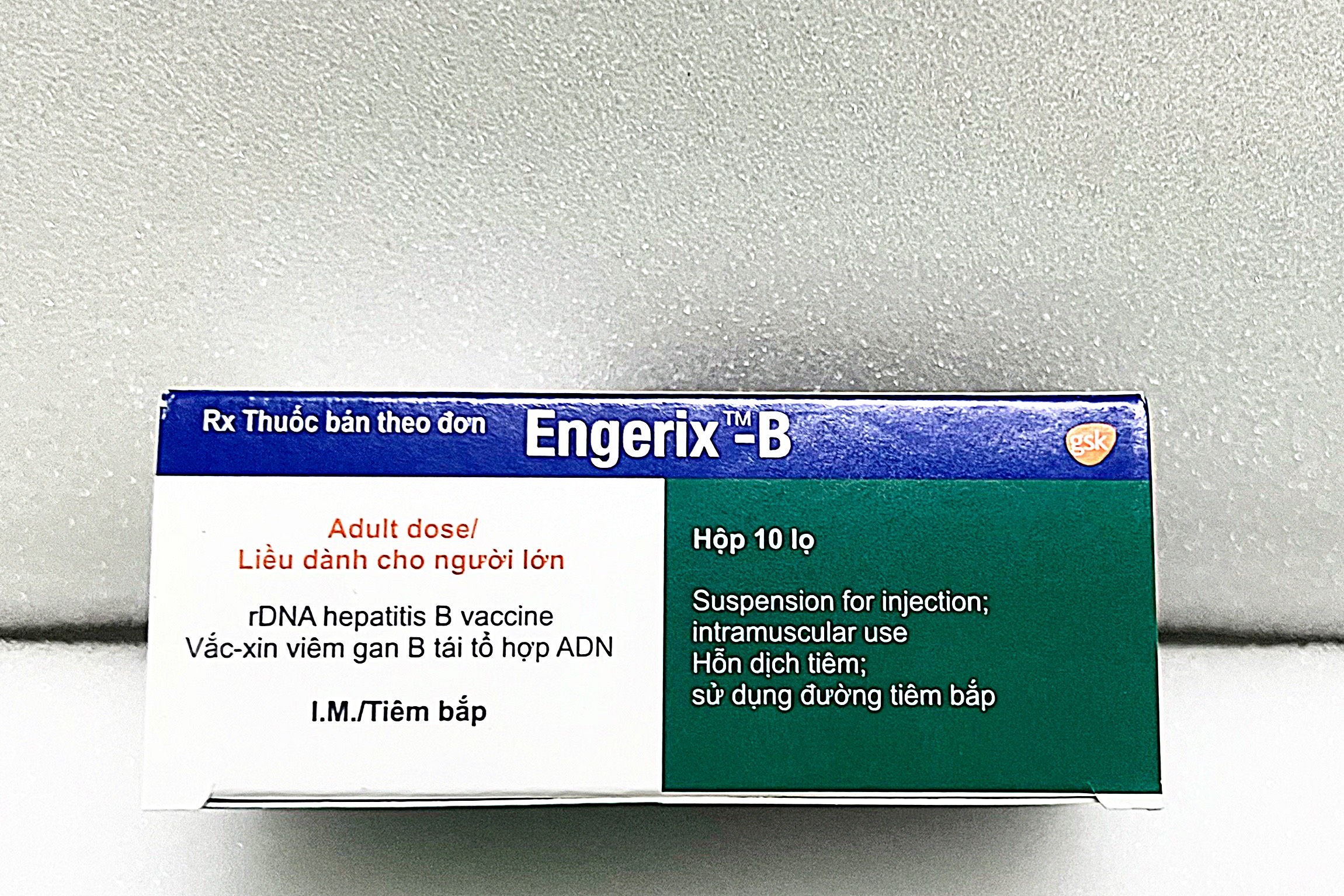 Engerix B – Vaccine phòng bệnh do virus viêm gan B