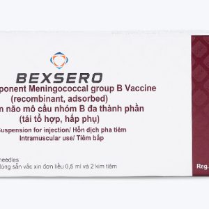 Bexsero (Vắc xin não mô cầu nhóm B đa thành phần (tái tổ hợp, hấp phụ)) (Phòng bệnh: bệnh não mô cầu xâm lấn do Neisseria meningitidis nhóm B) 800310090123